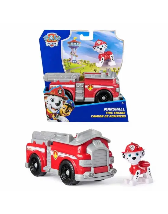 37397 SUN-SPM-FİGÜR PAW PATROL TEMEL ARAÇLAR MARSHALL
