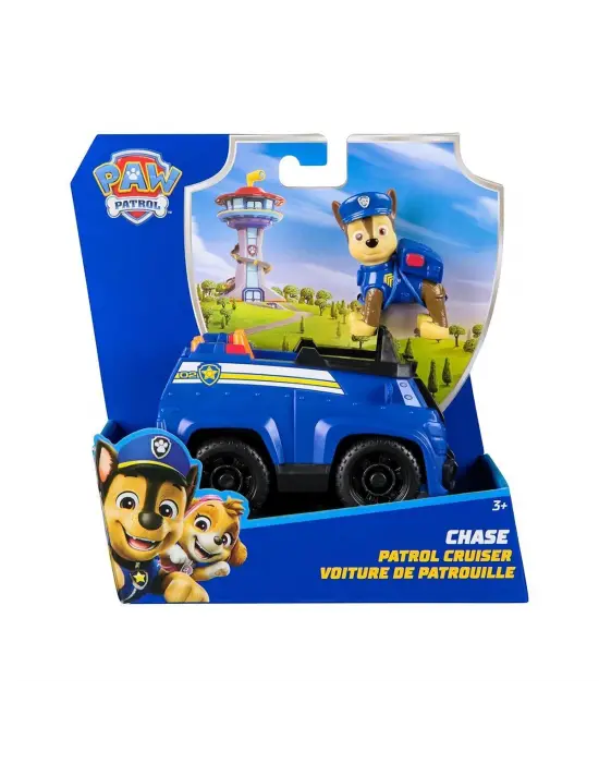 37502 SUN-SPM-FİGÜR PAW PATROL TEMEL ARAÇLAR CHASE
