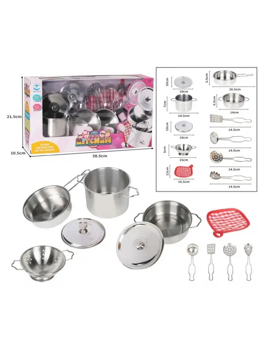 Omarı Çelik Tencere Tava Seti 11 Parça Efsane Fiyatla