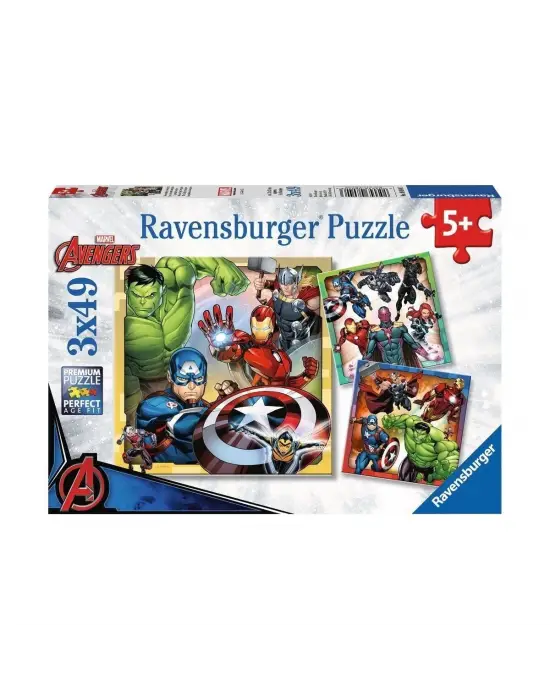 Omarı Marvel Avengers 3x49 Parça Puzzle