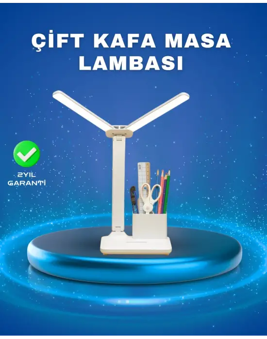 3’ü 1 Arada Çok Amaçlı Masa Lambası | Göz Yormayan Işık, Organizer Tasarım