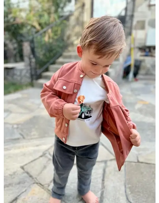 Şık Uzun Kollu Penye Sweat 3lü Erkek Çocuk Takımı