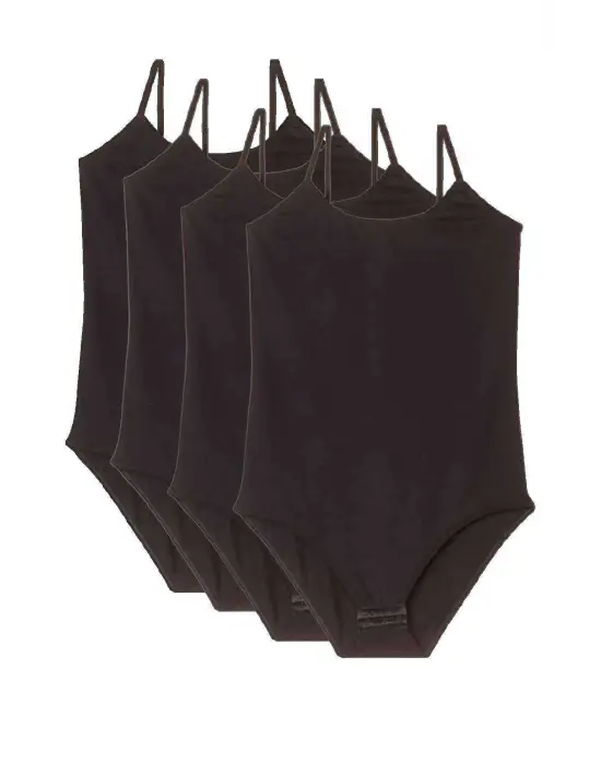 Modern İp Askılı Kadın Çıtçıtlı Body