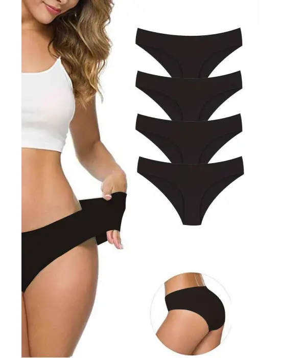 Esnek Kadın Lazer Kesim Külot Seti