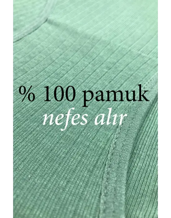 4 Adet Kadın Yüksek Bel Ribana   Külot S102