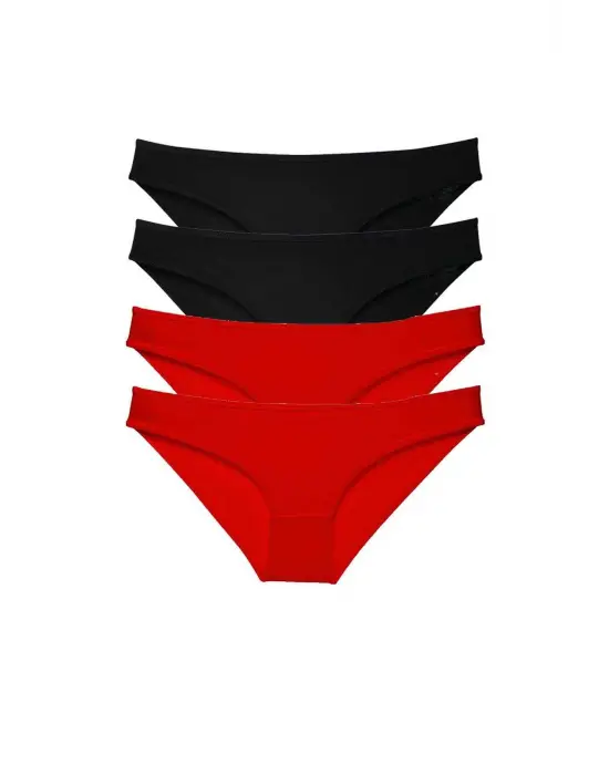 Çarpıcı Likralı Kadın Slip Seti