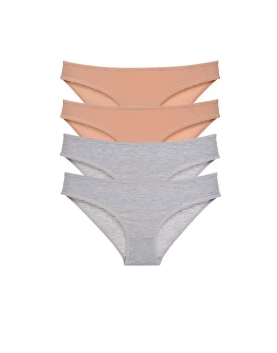 Çekici Likralı Kadın Slip Külot Seti