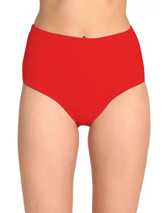 Omarı Yüksek Bel Kalın Lastik Bato Külot