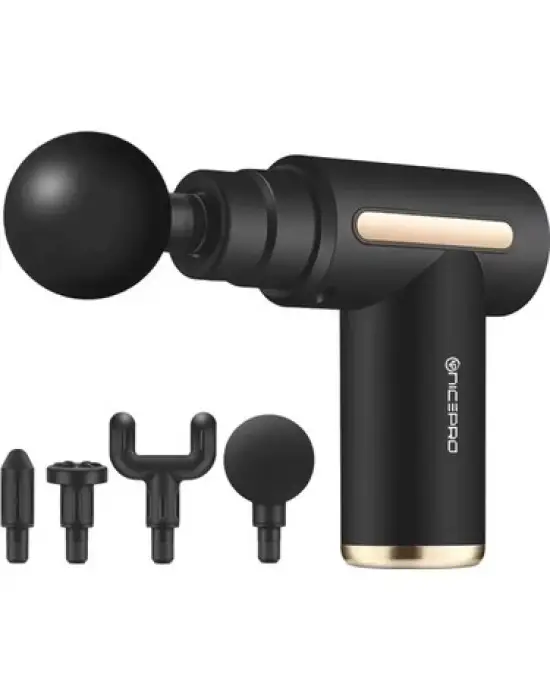 4 Başlıklı 6 Kademeli Titreşimli Şarjlı Mini Masaj Aleti