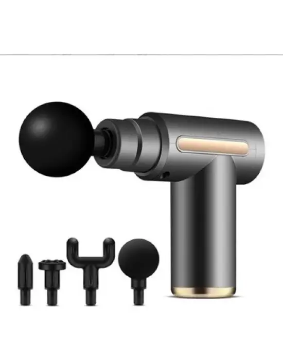 4 Başlıklı 6 Kademeli Titreşimli Şarjlı Mini Masaj Aleti