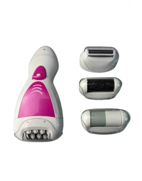 4 Başlıklı Bakım Cihazı Epilatör Tüy Alma Makinesi Topuk Törpüsü