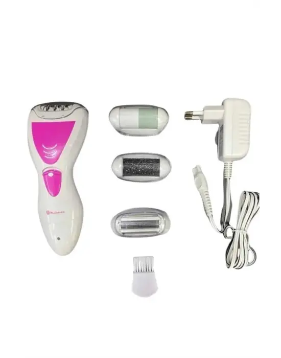 4 Başlıklı Lazer Öncesi Kısaltma Epilasyon Aleti Epilatör Çok Amaçlı