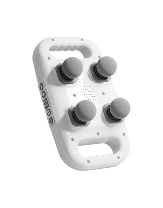 4 Başlıklı Masaj Sı - Ergonomik Derin Doku Sırt Ve Boyun Masaj Aleti Ağrı Ve Sızı Giderici