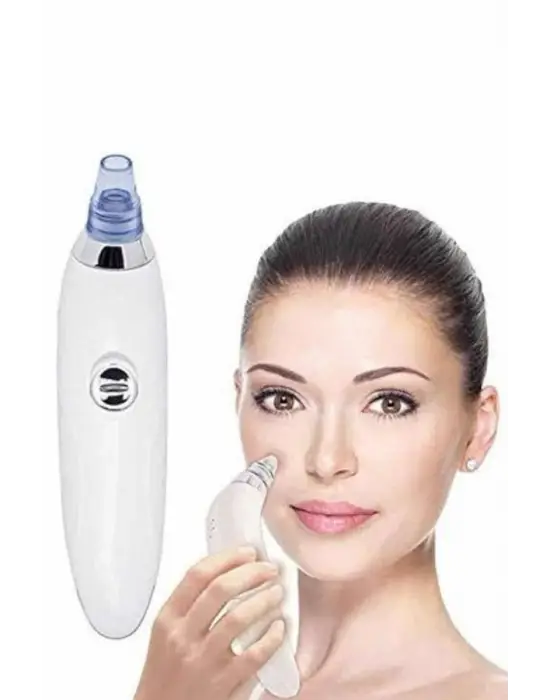 4 Başlıklı Pilli Vakumlu Siyah Nokta Temizleyici Akne Ve Sivilce Önleyici