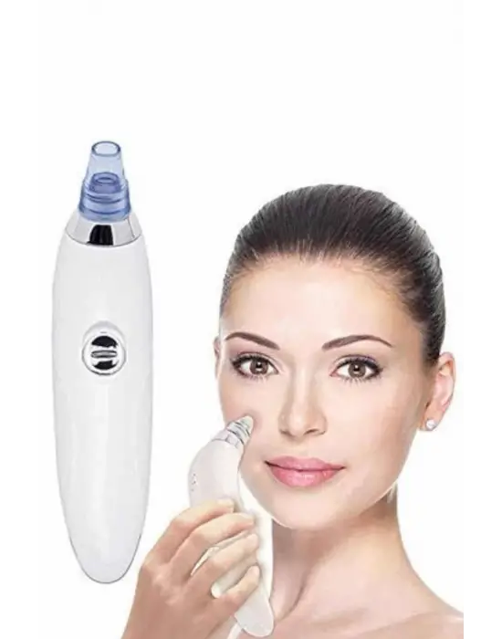 4 Başlıklı Pilli Vakumlu Siyah Nokta Temizleyici Akne Ve Sivilce Önleyici