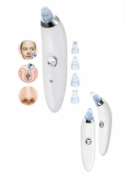 4 Başlıklı Vakumlu Siyah Nokta Ve Yüz Temizleme Cihazı