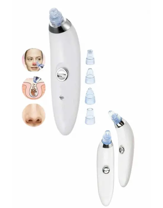 4 Başlıklı Vakumlu Siyah Nokta Ve Yüz Temizleme Cihazı