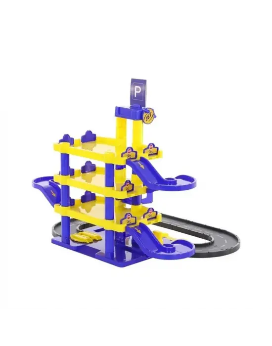 4 Katlı Otopark ve Yol Seti -POL-40220