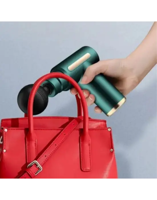 4 Masaj Başlıklı Titreşim, Şarj Edilebilir Küçük Masaj Aleti,masaj Tabancası