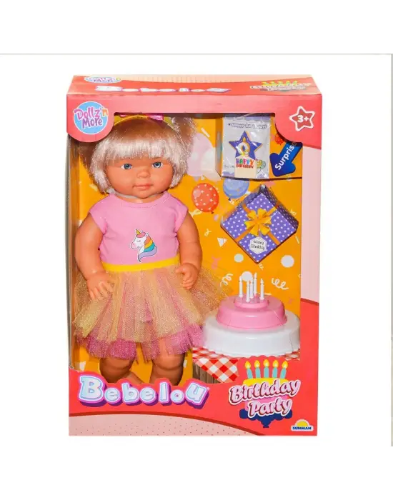 40021 Bebelou Doğum Günü Bebek 40 cm