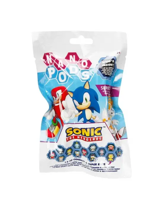 402785 SUN-WST-FİGÜR SONIC NANO PODS SÜRPRİZ PAKET SONIC 24D