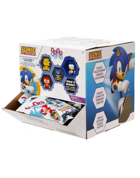 402785 SUN-WST-FİGÜR SONIC NANO PODS SÜRPRİZ PAKET SONIC 24D