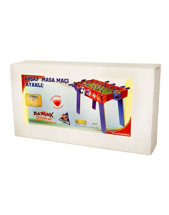 403 Ayaklı Ahşap Masa Maçı