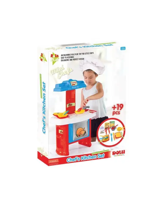 4118  Şefin Mutfak Seti -Dolu