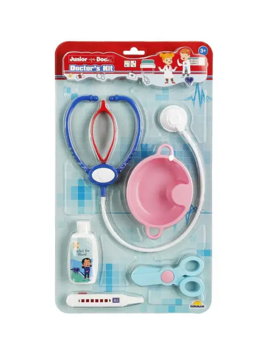 4154 SUN-SABC-JDC- Oyuncak Doktor Oyun Seti  (Ürün oyuncaktır)