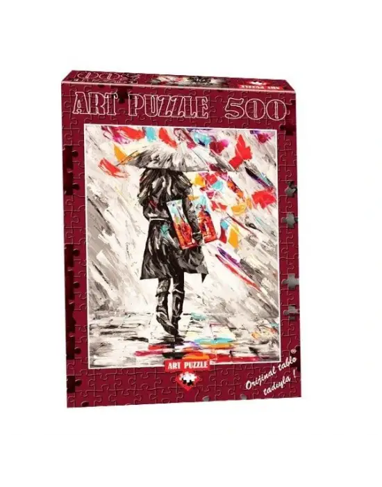 4165 Art Puzzle Sanat Eleştirmeni 500 Parça Puzzle