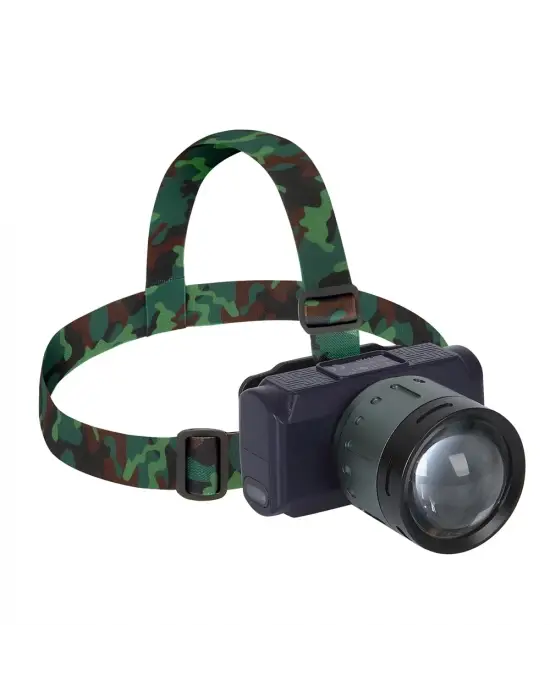 4200 Lümen Şarjlı Sensörlü Göstergeli Kafa Lambası  Wt-719