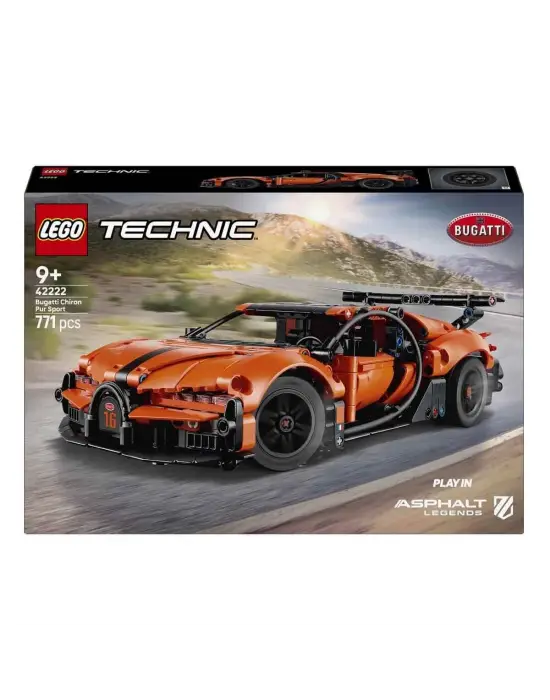 42222 Lego Technic Bugatti Chiron Pur Sport 771 parça +9 yaş