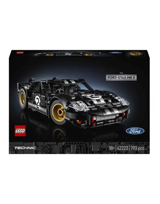 42223 Lego Technic 1966 Ford GT40 MKII 793 parça +18 yaş