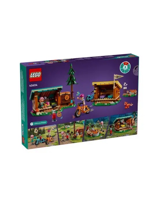 42624 Lego Friends Macera Kampı Şirin Kulübeler 437 parça +7 yaş