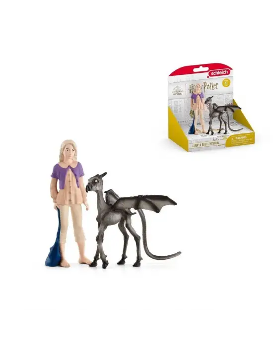 42636 Schleich - Luna Lovegood ve Baby Thestral - Harry Potter Serisi +3 yaş