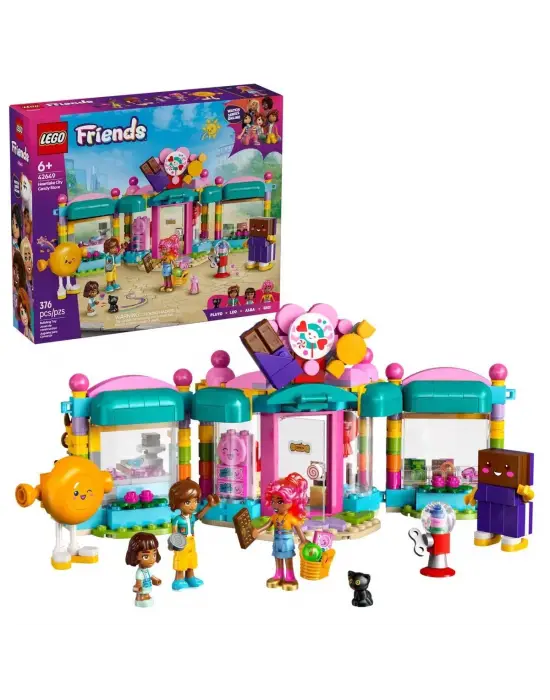 Omarı Büyük Lego Friends Şekerci Dükkanı Seti