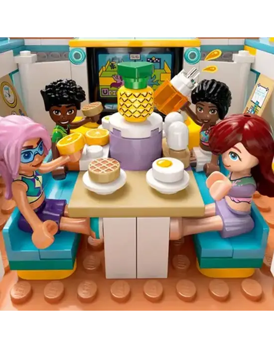 Omarı Denizde Eğlenceli Macera: Lego Friends Gezi Teknesi Parça