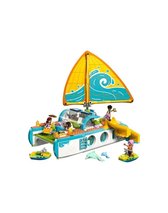 Omarı Denizde Eğlenceli Macera: Lego Friends Gezi Teknesi Parça