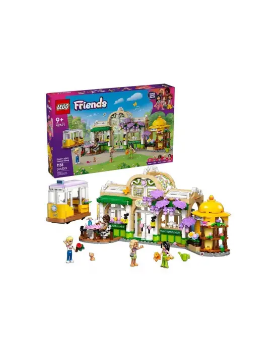 Omarı Lego Friends Kafe ve Çiçekçi Dükkanı - Eğlenceli Oyuncak Seti