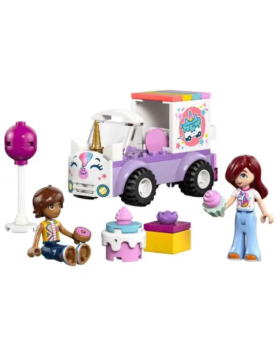 42675 Lego Friends Unicorn Pasta Dağıtım Aracı 67 parça +4 yaş