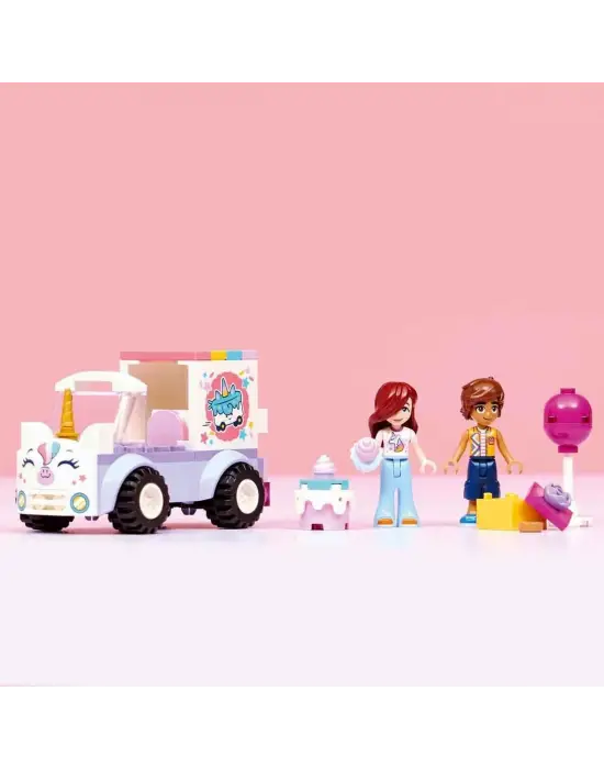 42675 Lego Friends Unicorn Pasta Dağıtım Aracı 67 parça +4 yaş
