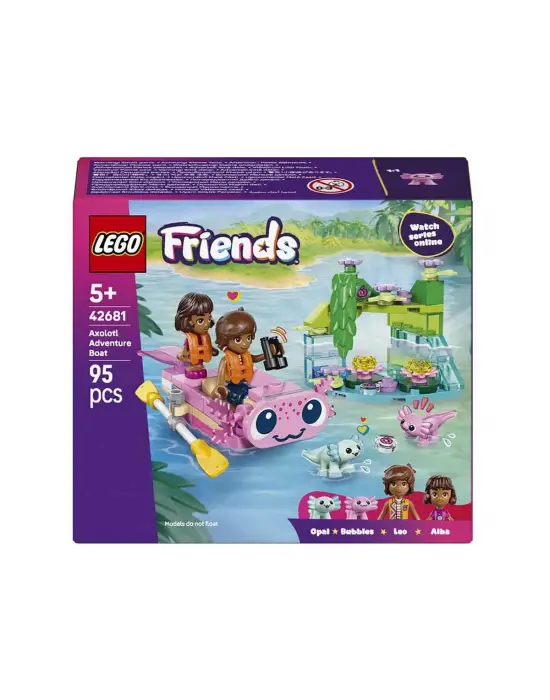 42681 Lego Friends Axolotl Macera Teknesi 95 parça +5 yaş