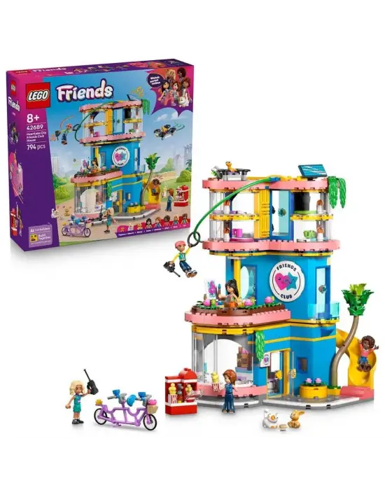 42689 Lego Friends Heartlake - Friends Kulüp Evi  794 parça +8 yaş