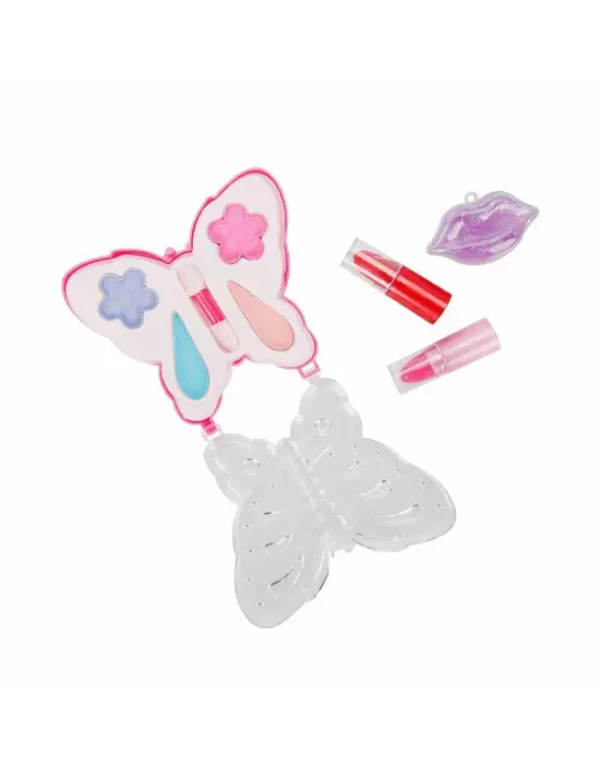 4276 Pretty Pinky Kelebek Mini Makyaj Seti -Sunman