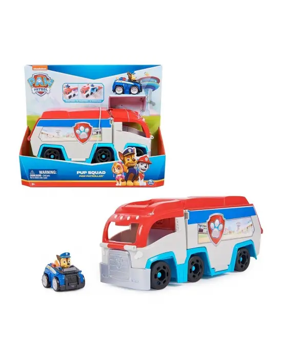 42988 SUN-SPM-FİGÜR SET PAW PATROL PUP SQUAD 1FGR ARAÇ