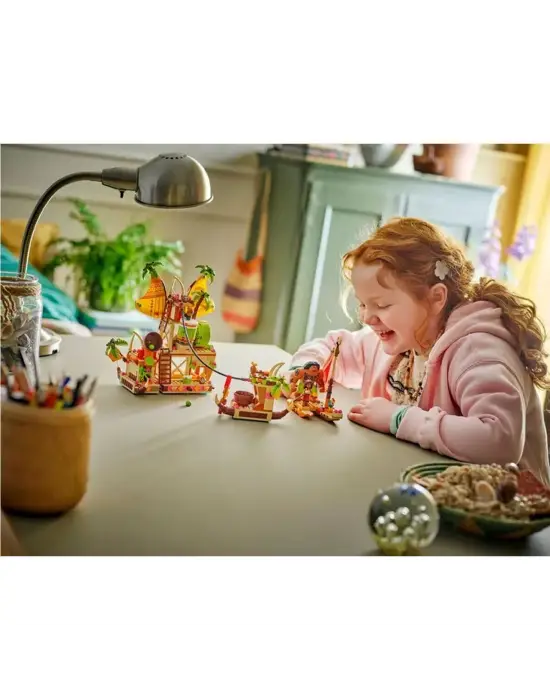 Omarı Moana Prensesi Kakamora Gemisi Parça Yapboz Oyunu