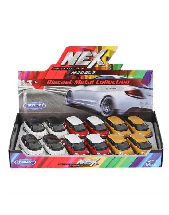 43658 Welly Çek Bırak Fiat 13 500L -Karsan Oyuncak