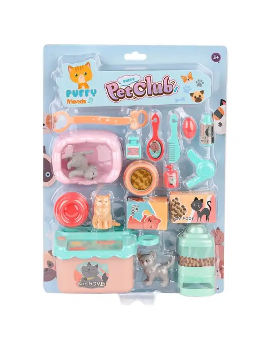 4374 Kedi Bakım Oyun Seti -Sunman