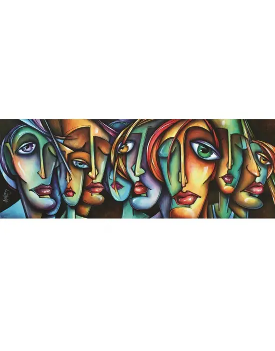 4446 Art Puzzle, Hüznü Paylaşanlar, 1000 Parça Panorama Puzzle