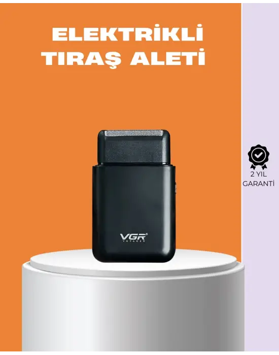 45 Dakika Çalışma Süreli Şarjlı Tıraş Makinesi | Abs Gövdeli